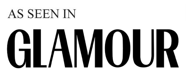 as seen in Glamour